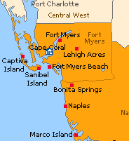 Gulf Coast Florida Map